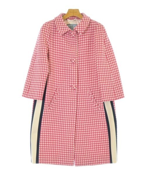 Prada Houndstooth Coat