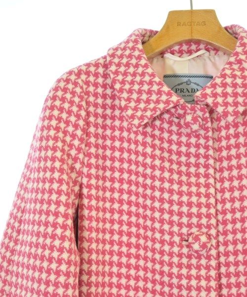 Prada Houndstooth Coat — view 4