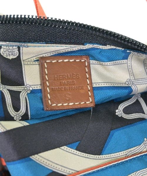 Hermes Bag Handbag Navy — view 4