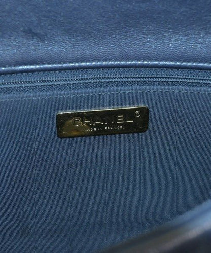 Chanel Shoulder Bag Navy — view 5
