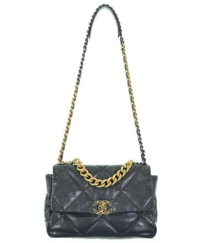 Chanel Shoulder Bag Navy — view 3