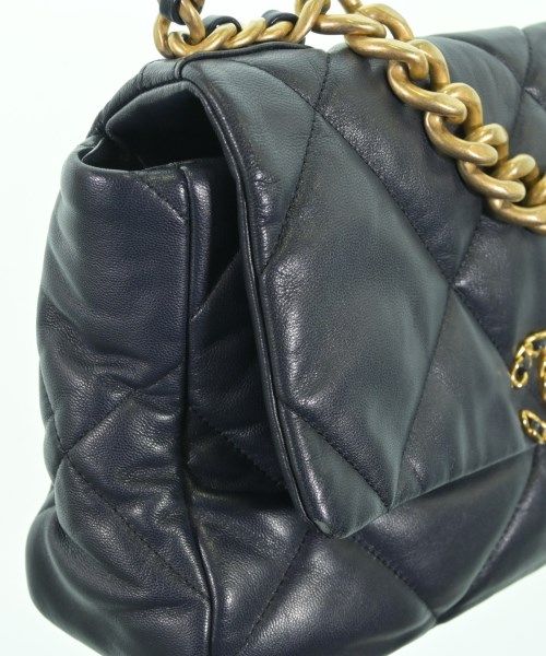 Chanel Shoulder Bag Navy — view 7