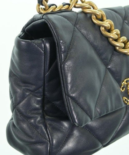 Chanel Shoulder Bag Navy — view 7