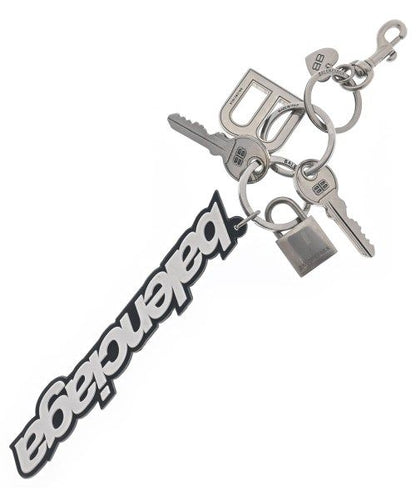Balenciaga Charm Keychain & Charms Silver