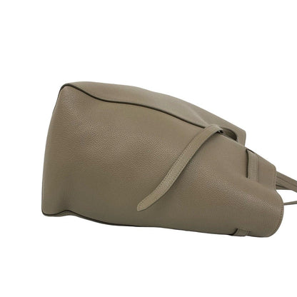 Celine Cabas Phantom Small Leather Tote Business Gray — view 6