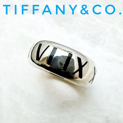 Tiffany & Co Atlas Silver Ring