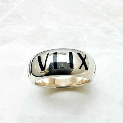 Tiffany & Co Atlas Silver Ring — view 3