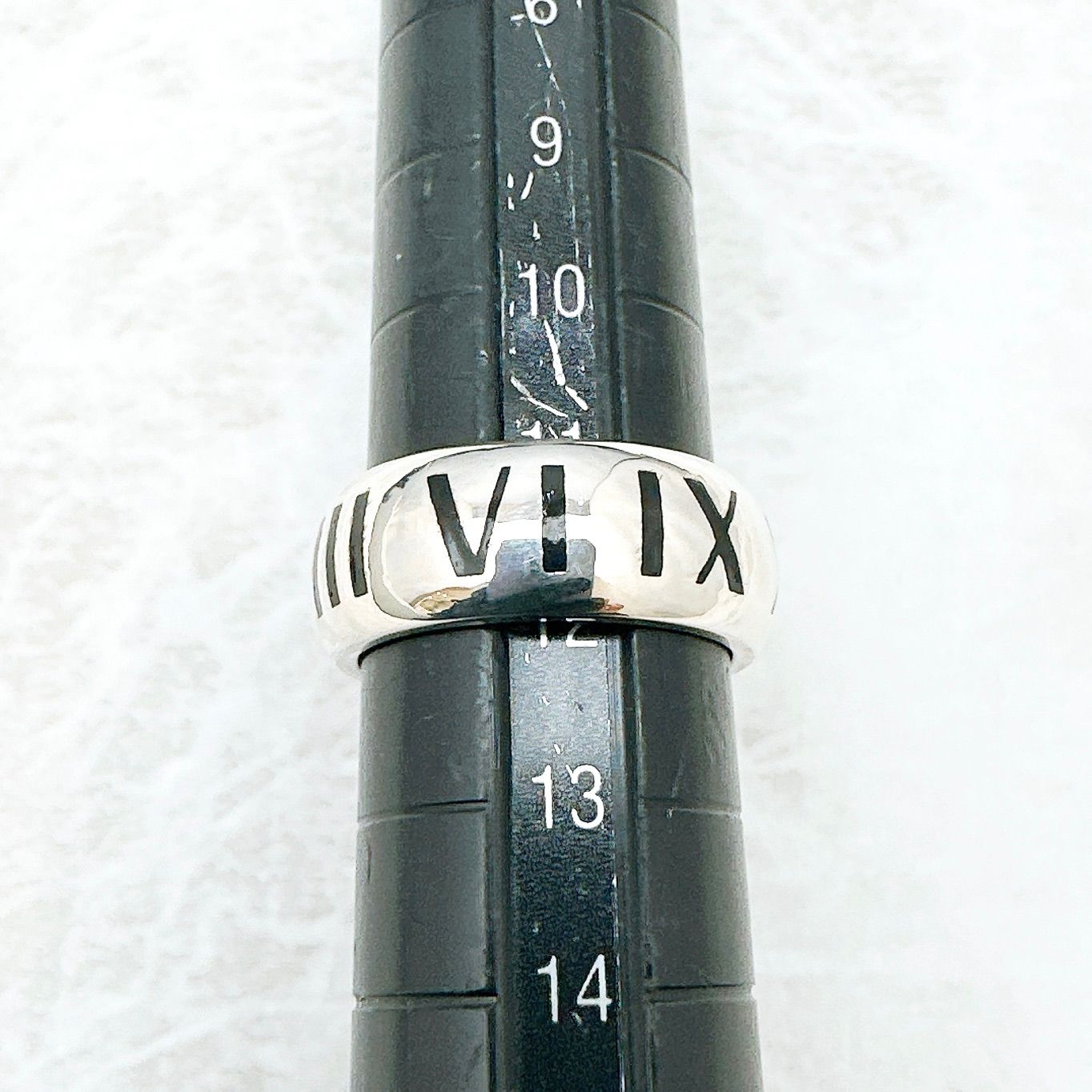Tiffany & Co Atlas Silver Ring — view 6