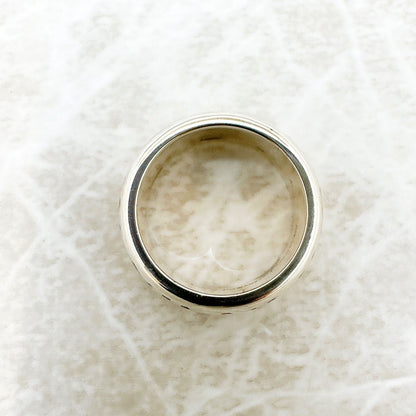 Tiffany & Co Atlas Silver Ring — view 4