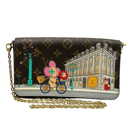 Louis Vuitton Wallet Vivienne Pochette Felicity Monogram Dragon Fruit