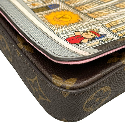 Louis Vuitton Wallet Vivienne Pochette Felicity Monogram Dragon Fruit — view 7