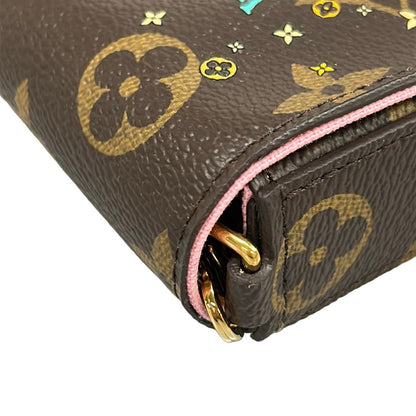 Louis Vuitton Wallet Vivienne Pochette Felicity Monogram Dragon Fruit — view 8