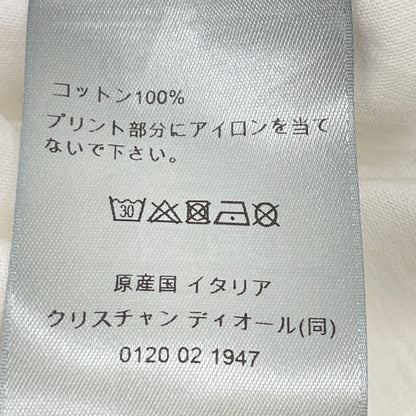 Dior White Pink Logo Short Sleeve T-Shirt — view 5
