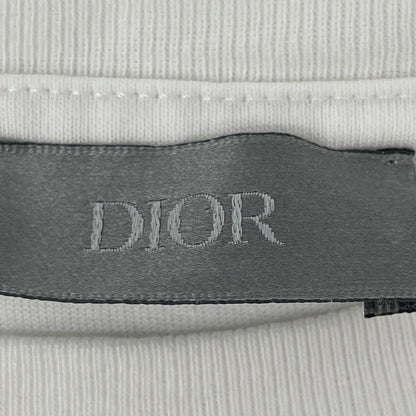 Dior White Pink Logo Short Sleeve T-Shirt — view 3