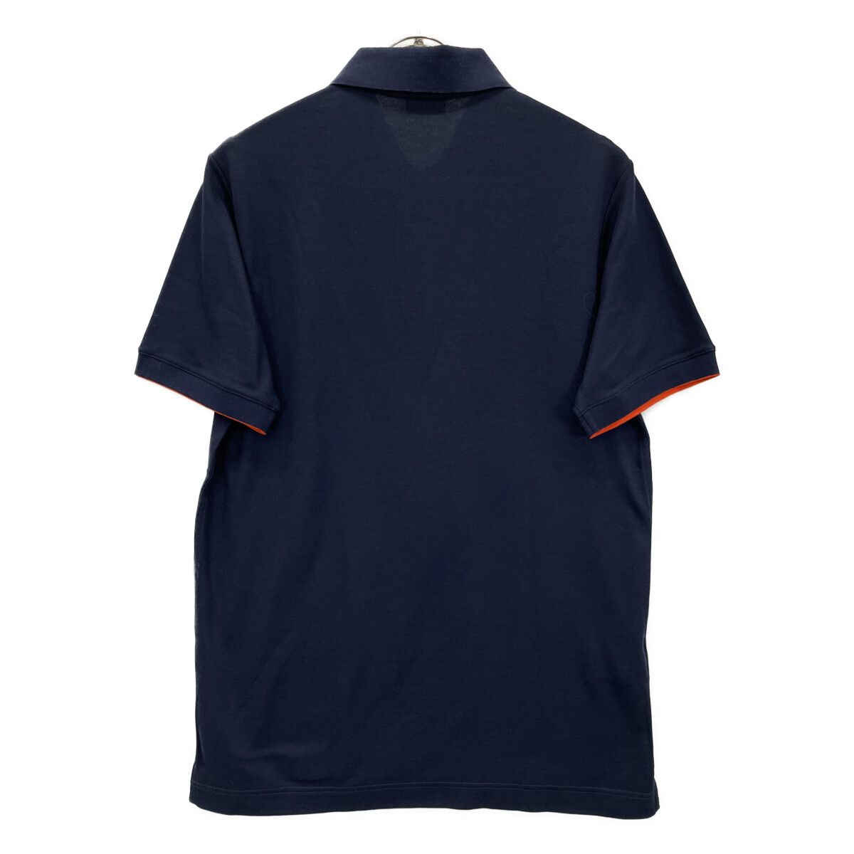 Hermes Navy Series Short Sleeve Polo — view 2