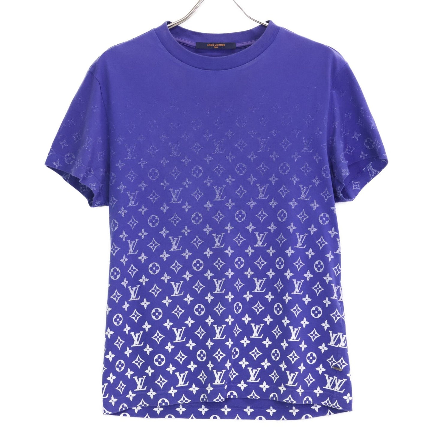 Louis Vuitton Blue Monogram Gradient T-Shirt XS