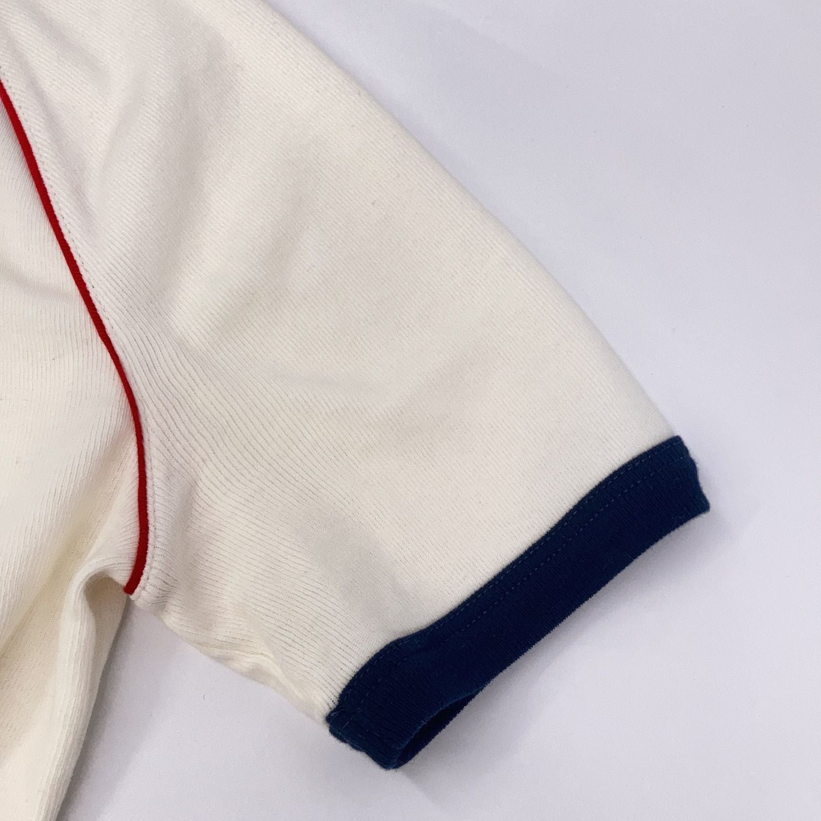 Gucci White Tennis Cotton Jersey T-Shirt — view 5