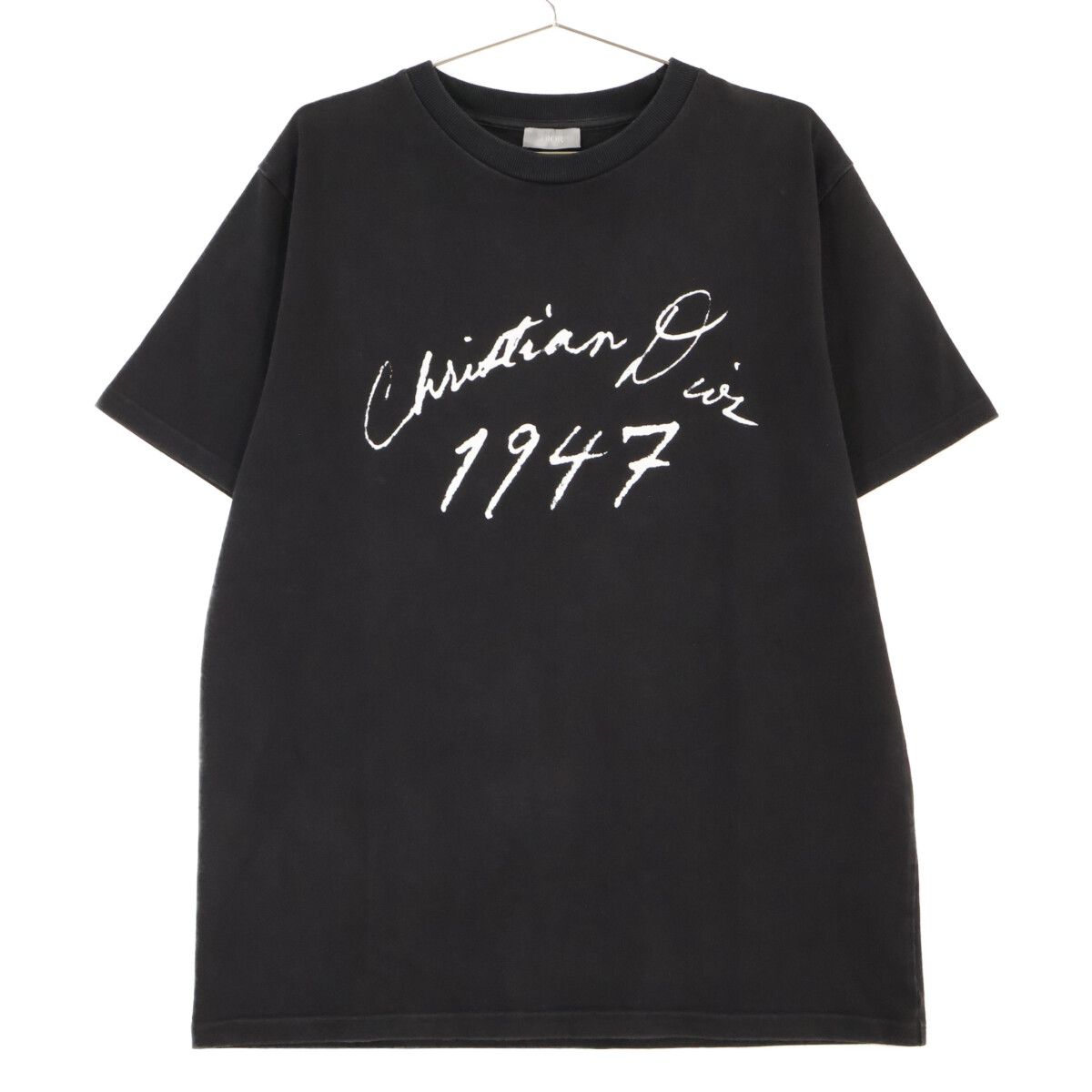 Dior Black Handwritten T-Shirt