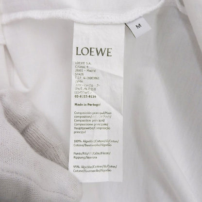 Loewe Bubble Arch Logo T-Shirt Cotton Top White — view 3