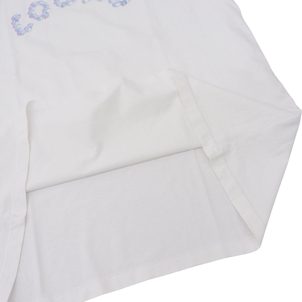 Loewe Bubble Arch Logo T-Shirt Cotton Top White — view 6