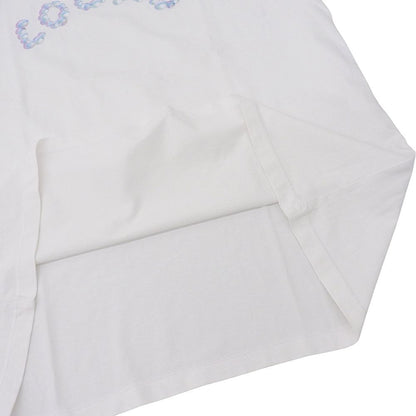 Loewe Bubble Arch Logo T-Shirt Cotton Top White — view 6