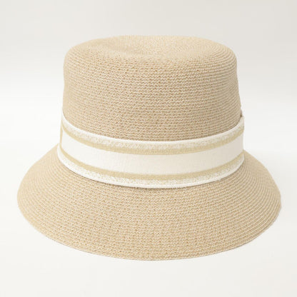 Dior Esort Resort Logo Tape Straw Hat 57 — view 2