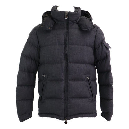 Moncler Montgenevre Wool Hooded Down Jacket