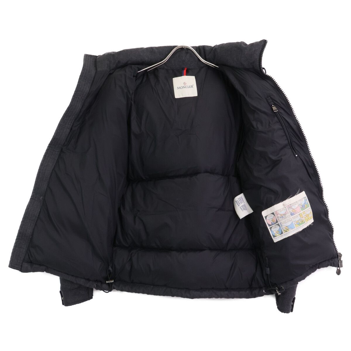 Moncler Montgenevre Wool Hooded Down Jacket — view 4