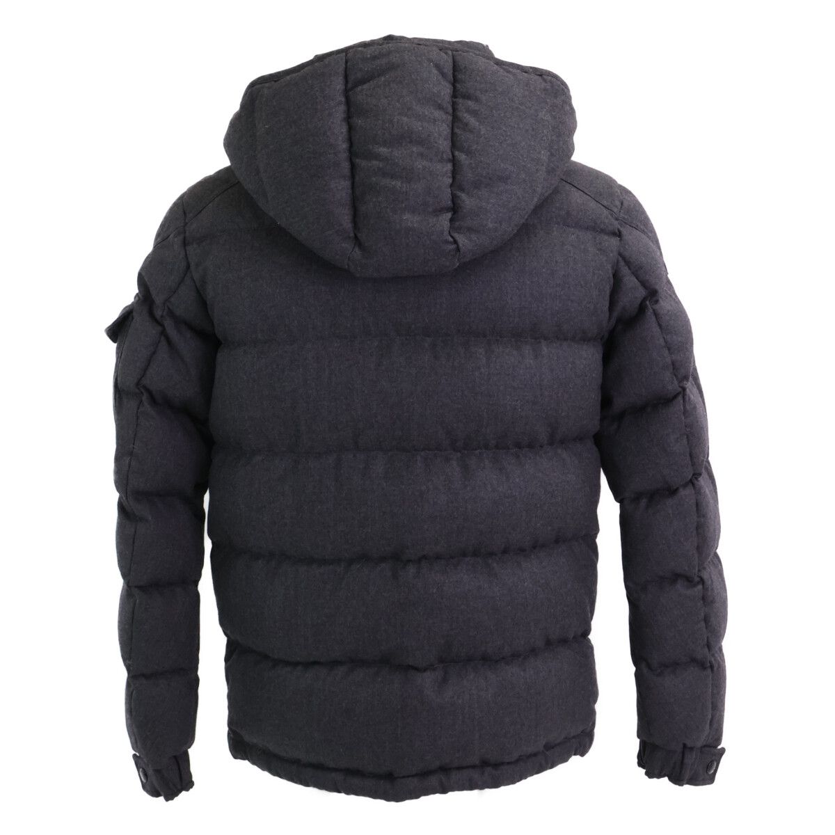Moncler Montgenevre Wool Hooded Down Jacket — view 3