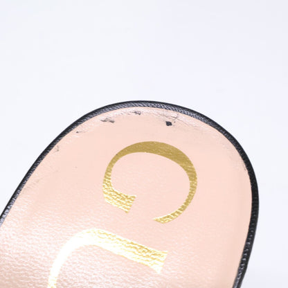 Gucci Horsebit Square Toe Leather Sandals — view 7