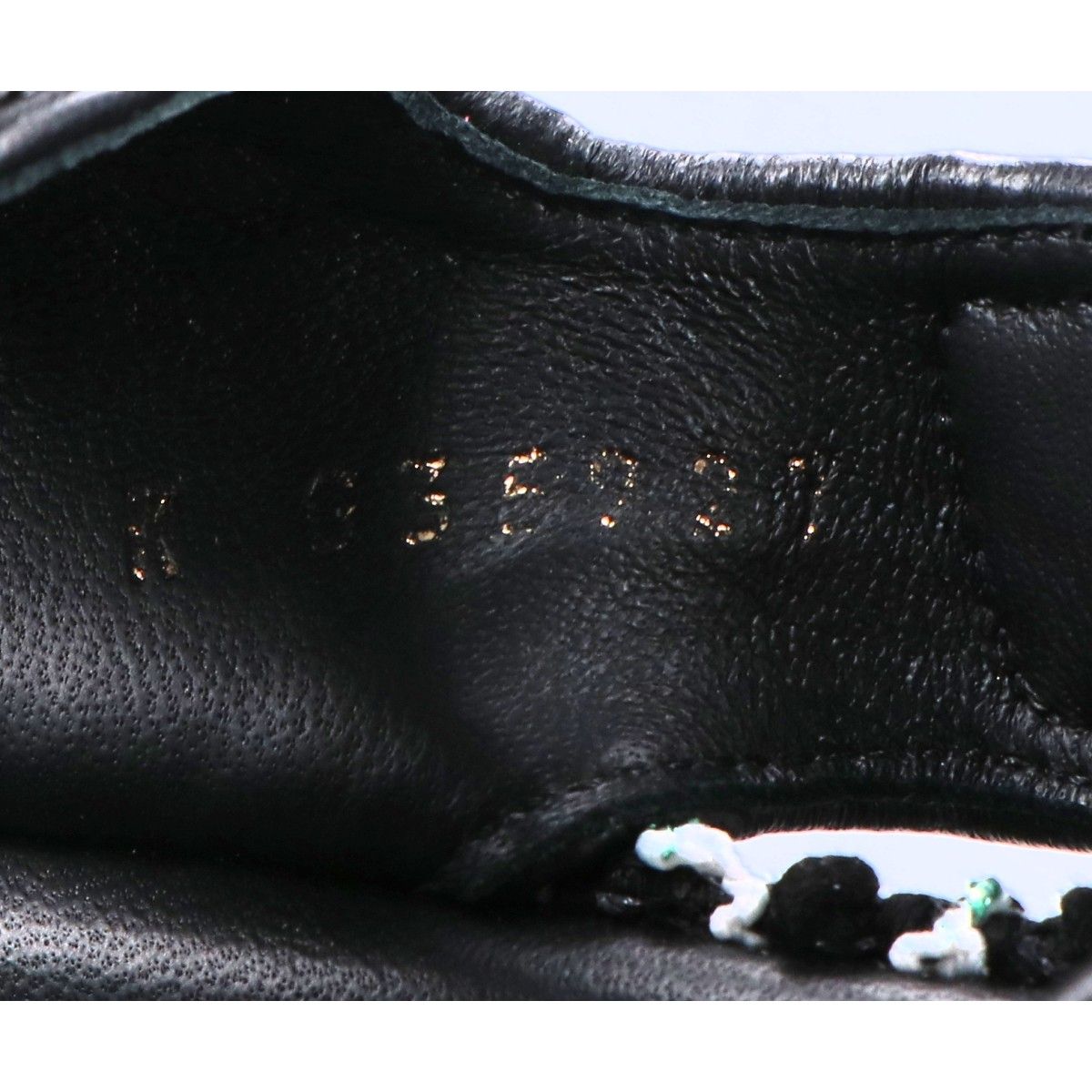 Chanel CC Logo Tweed Leather Flat 36c — view 8