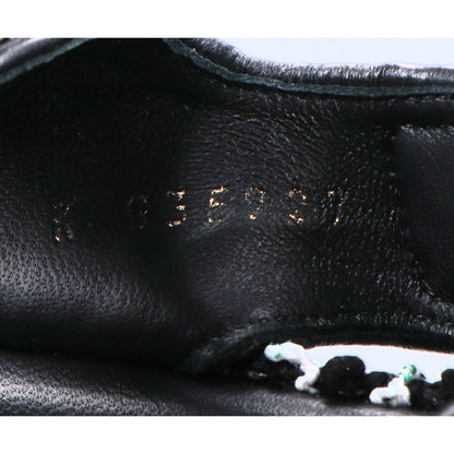 Chanel CC Logo Tweed Leather Flat 36c — view 8