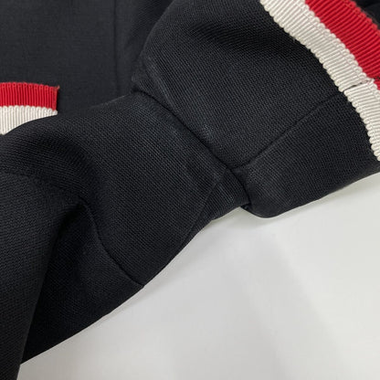 Gucci Navy Black Interlocking Pearl Button Short Sleeve Dress 38 — view 9