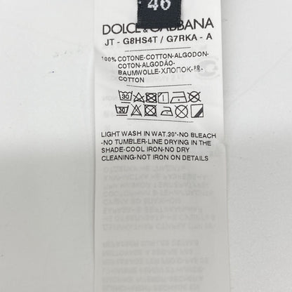 Dolce & Gabbana Black Tape Logo T-Shirt 46 — view 4