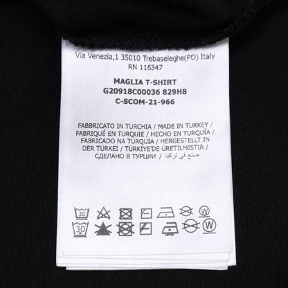 Moncler Black Maglia T Shirt Logo Short Sleeve T-Shirt XL — view 5