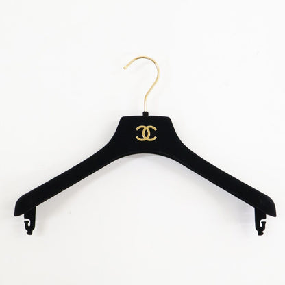 Chanel Silk Logo Allover Pattern Sleeveless Frill 40 Dress — view 9