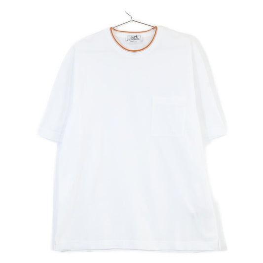 Hermes Like Saddle Stitch Cotton T-Shirt