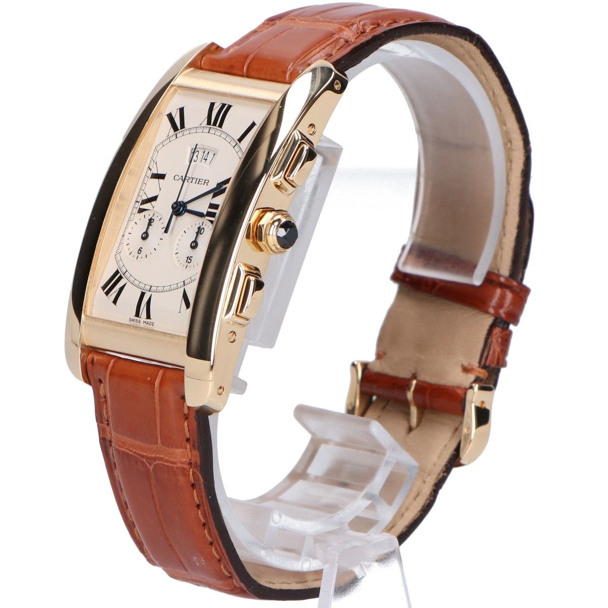 Cartier 750 Quartz Tank American Watch Large — view 3