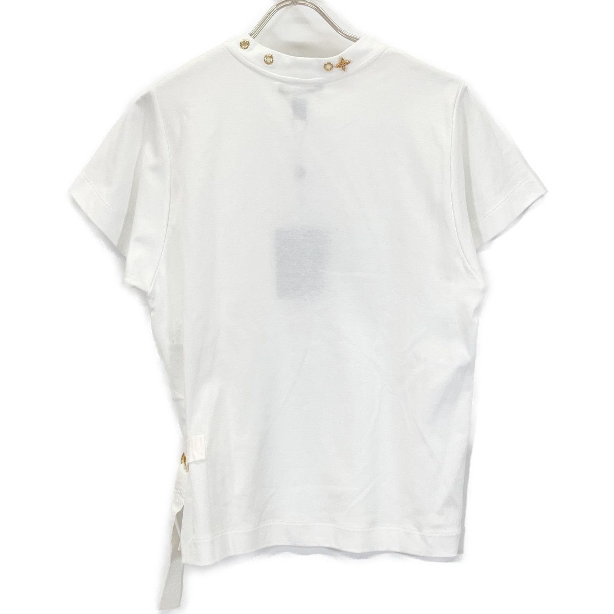 Louis Vuitton White Side Strap Short Sleeve Shirt — view 2