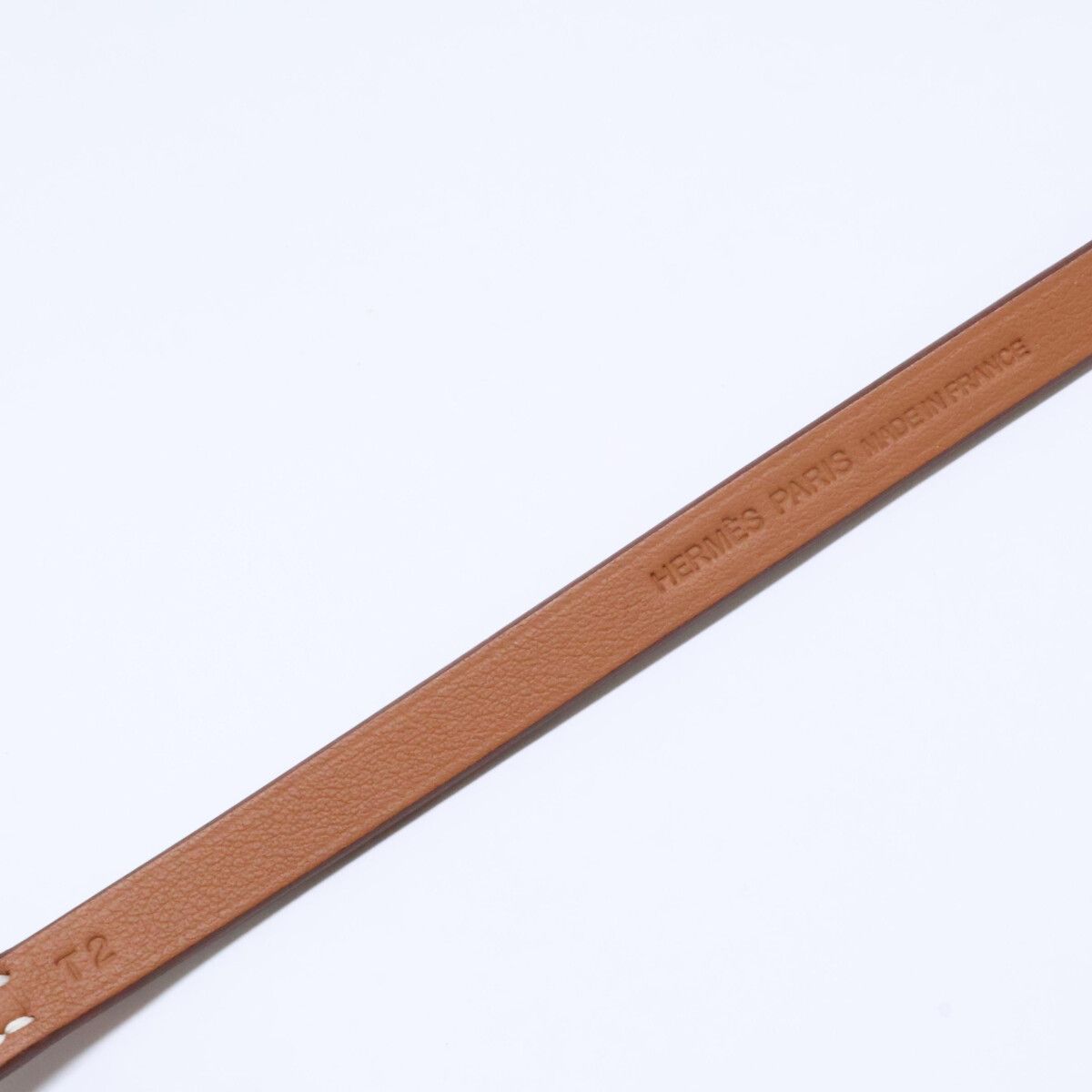 Hermes Kelly Gourmette Triple Tour T2 Bracelet — view 9