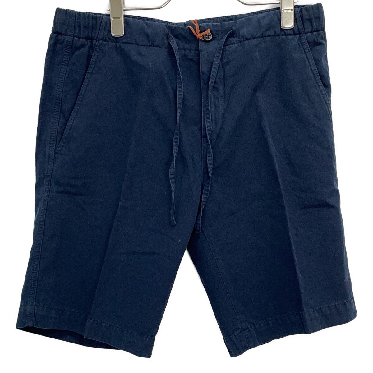 Loro Piana Navy Cotton Shorts XS