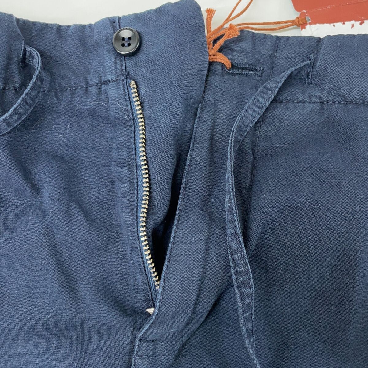 Loro Piana Navy Cotton Shorts XS — view 3