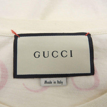 Gucci Shark Print T-Shirt Top Ivory XS — view 3