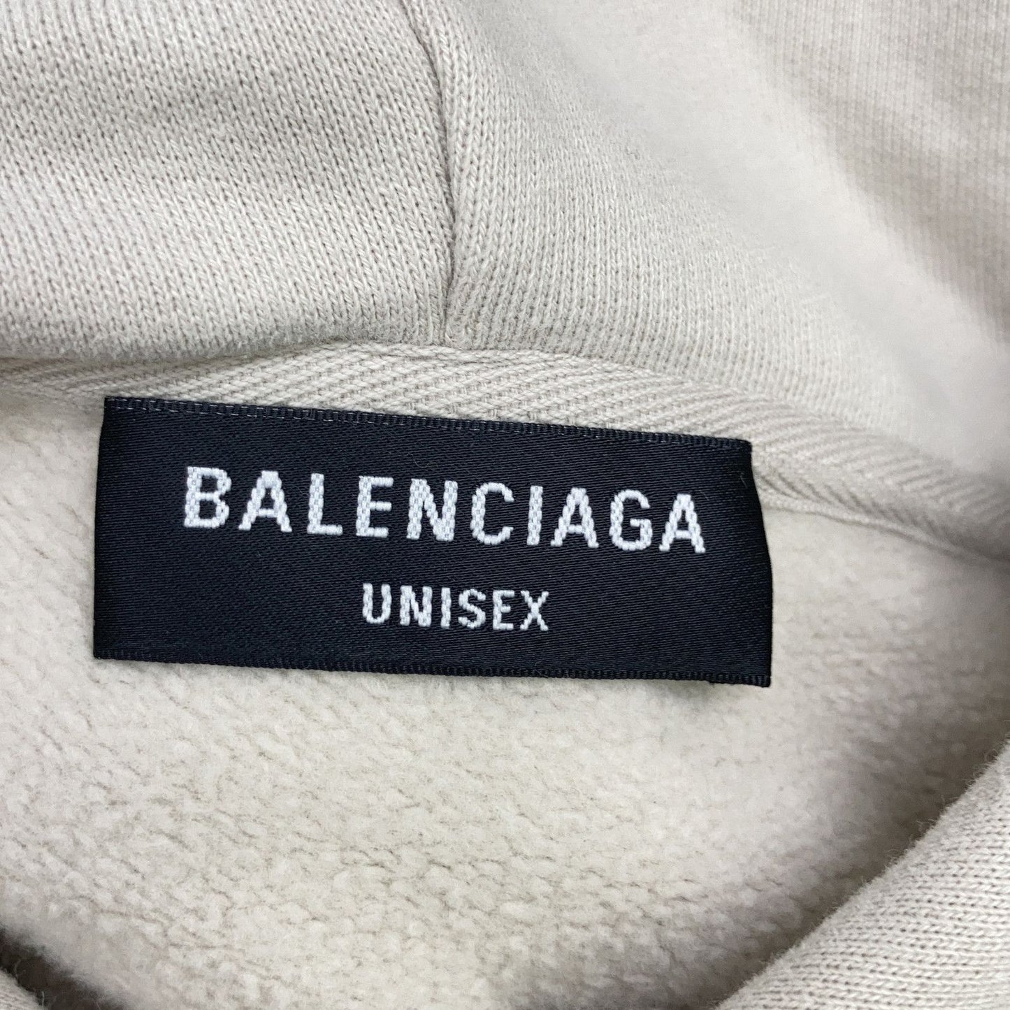 Balenciaga Beige Paris Week Pullover Jacket Sweater — view 3