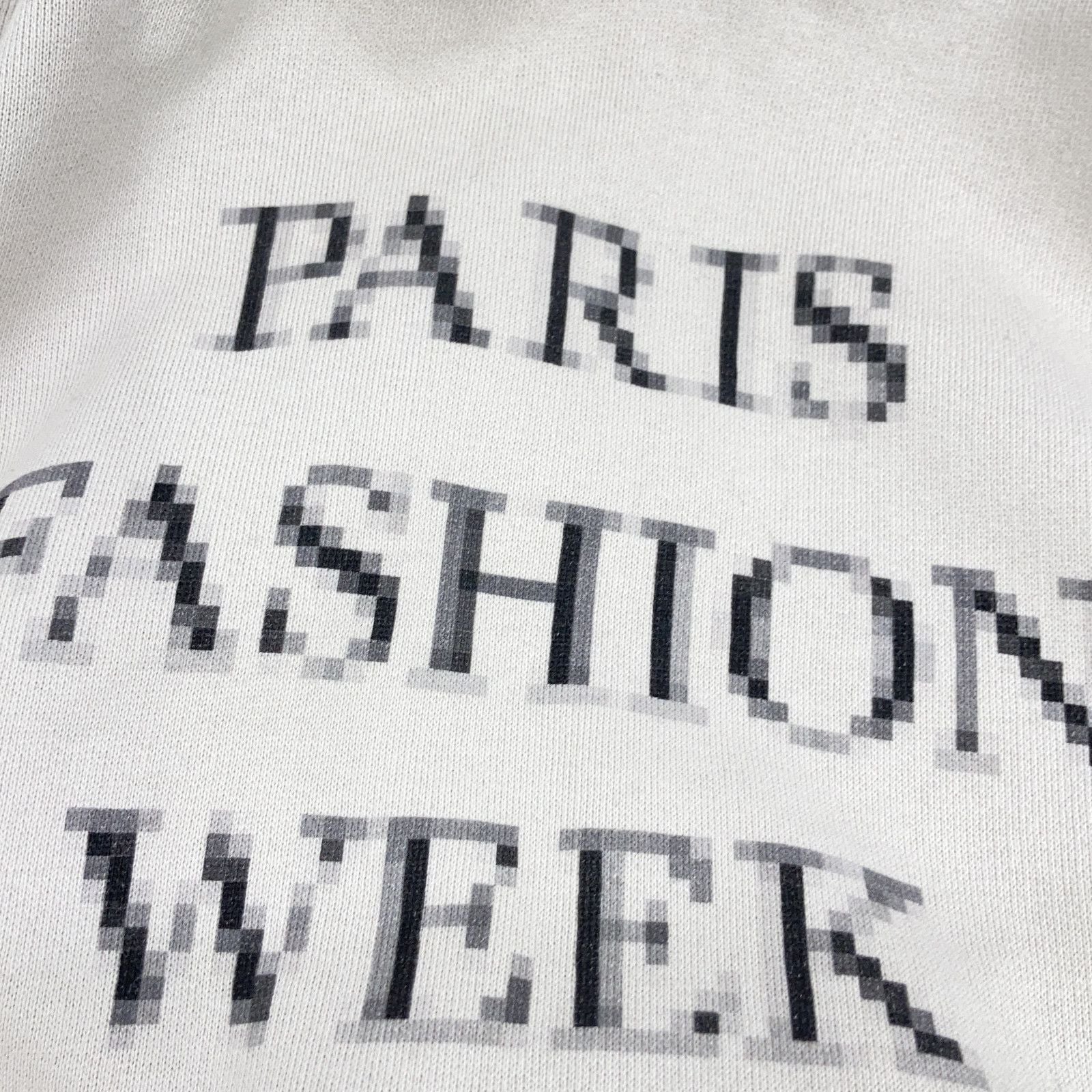 Balenciaga Beige Paris Week Pullover Jacket Sweater — view 8