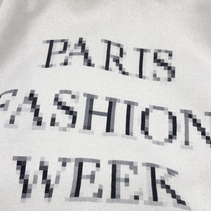 Balenciaga Beige Paris Week Pullover Jacket Sweater — view 8