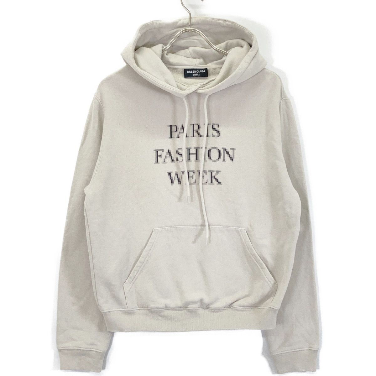 Balenciaga Beige Paris Week Pullover Jacket Sweater