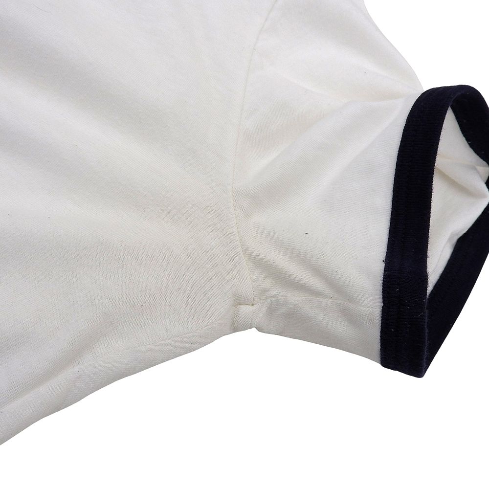 Dior Lucky Star Print Ringer T-Shirt Cotton Linen White — view 5