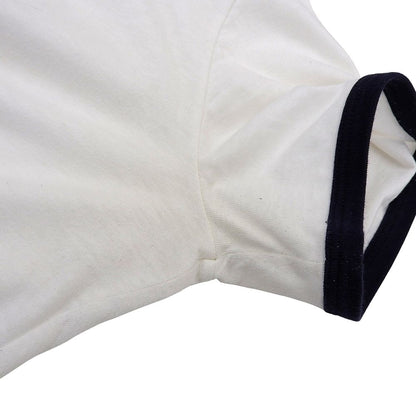 Dior Lucky Star Print Ringer T-Shirt Cotton Linen White — view 5