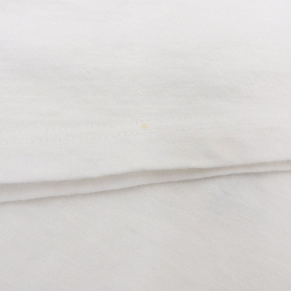 Dior Lucky Star Print Ringer T-Shirt Cotton Linen White — view 6